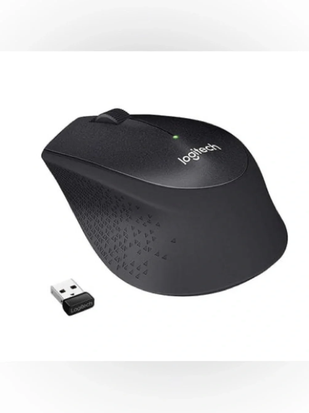 NEW Logitech M330 - Mouse - Optical - 1000 Dpi - Buttons - Wireless - Black